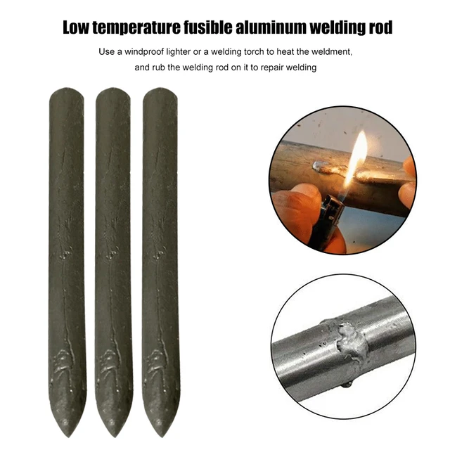 3 Pcs Powder Cored Aluminium Welding Rod
