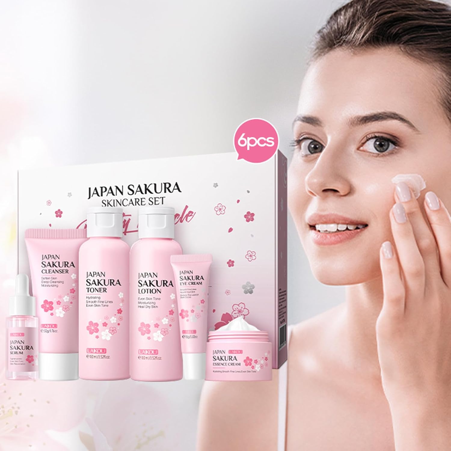 Sakura Skincare Set - Japanese