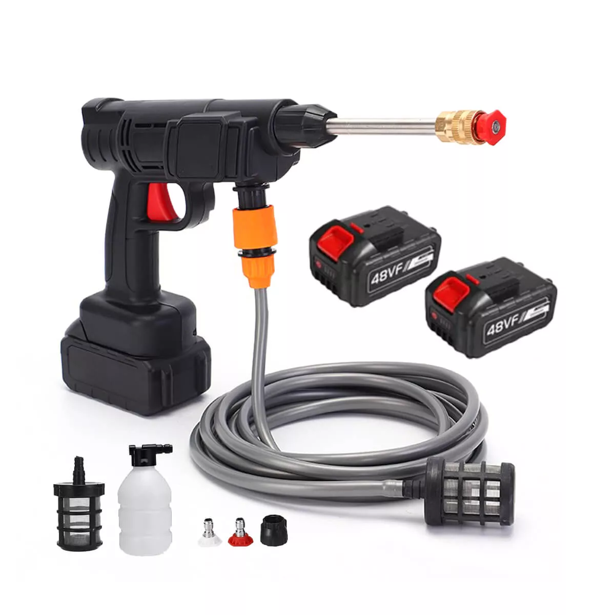 Car Washer Gun With Double Battery's