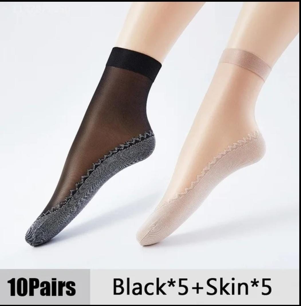 10Pairs Hight Quality Woman Sacks Silk
