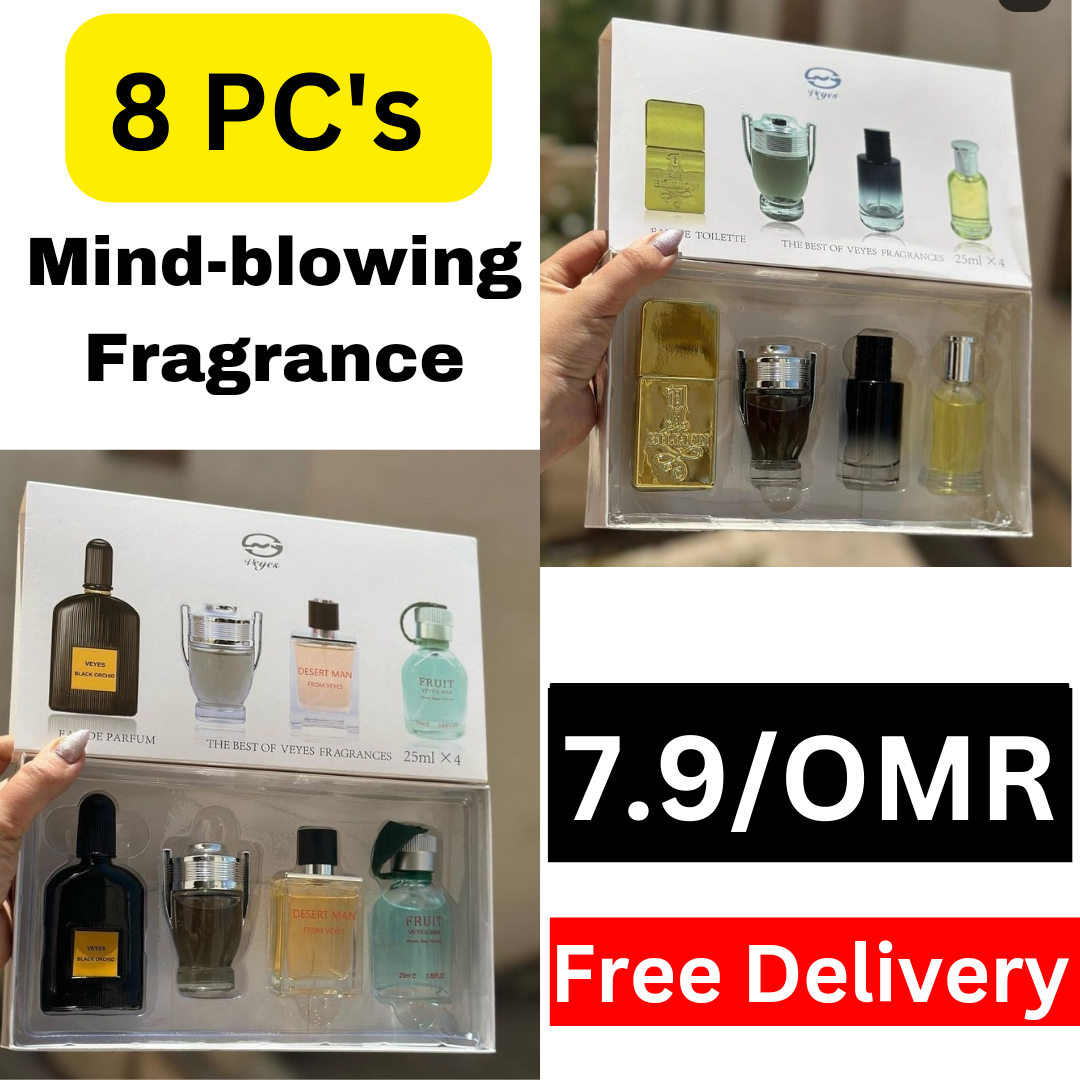 8 Bottles Men And Women  Perfumes